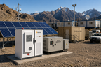 125 kW / 265 kWh PV-Diesel-Batteriespeicher Hybridlösung