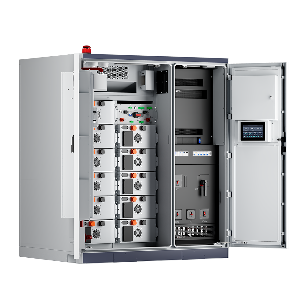 125 kW / 265 kWh PV-Diesel-Batteriespeicher Hybridlösung
