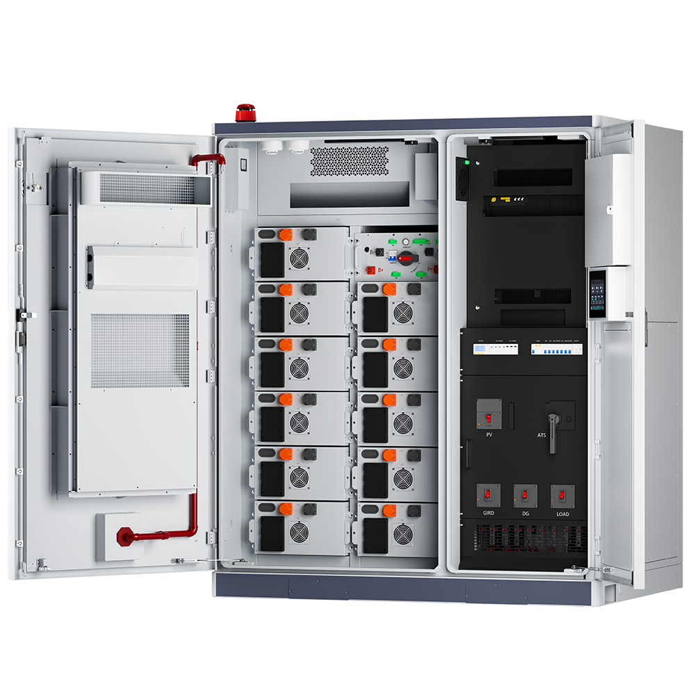 125 kW / 265 kWh PV-Diesel-Batteriespeicher Hybridlösung